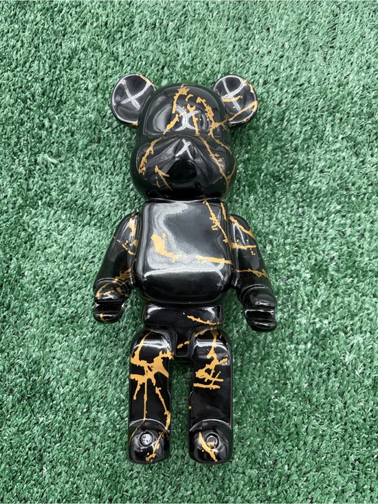 Other - -Style Black & Gold Bear Action Figure for Kids